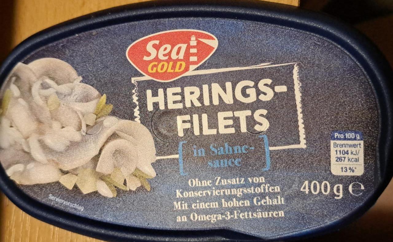 Fotografie - Heringsfilets in Sahne sauce Sea Gold