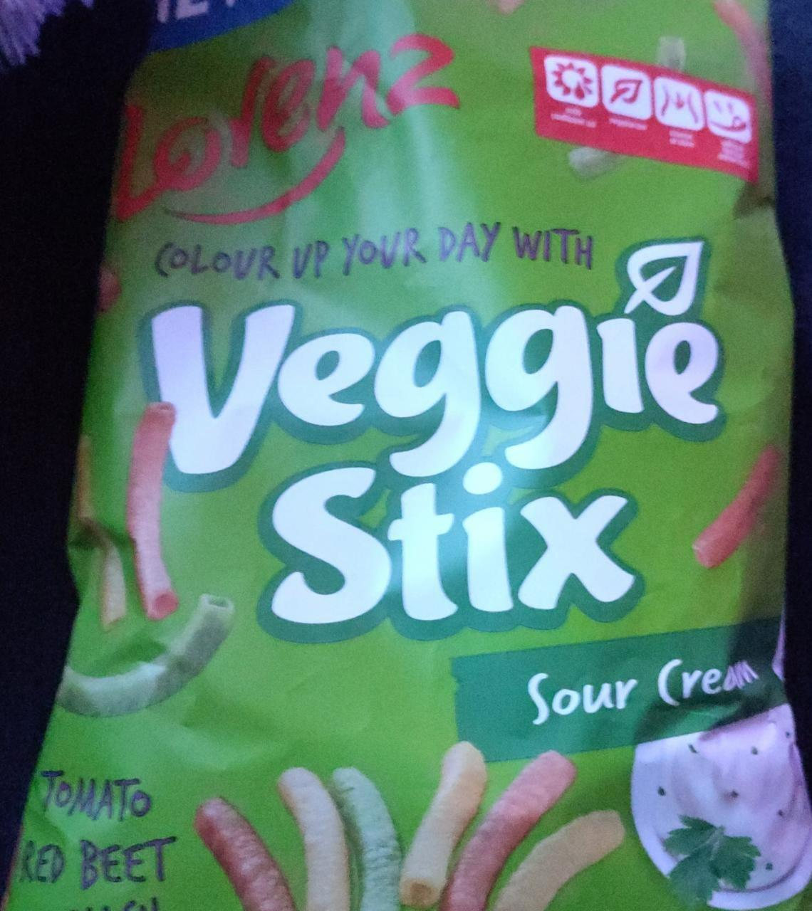 Fotografie - Veggie stix Sour cream Lorenz