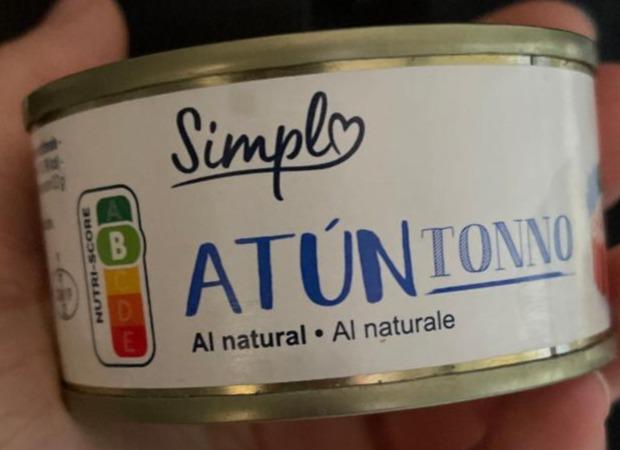 Fotografie - Atún tonno al natural Simpl