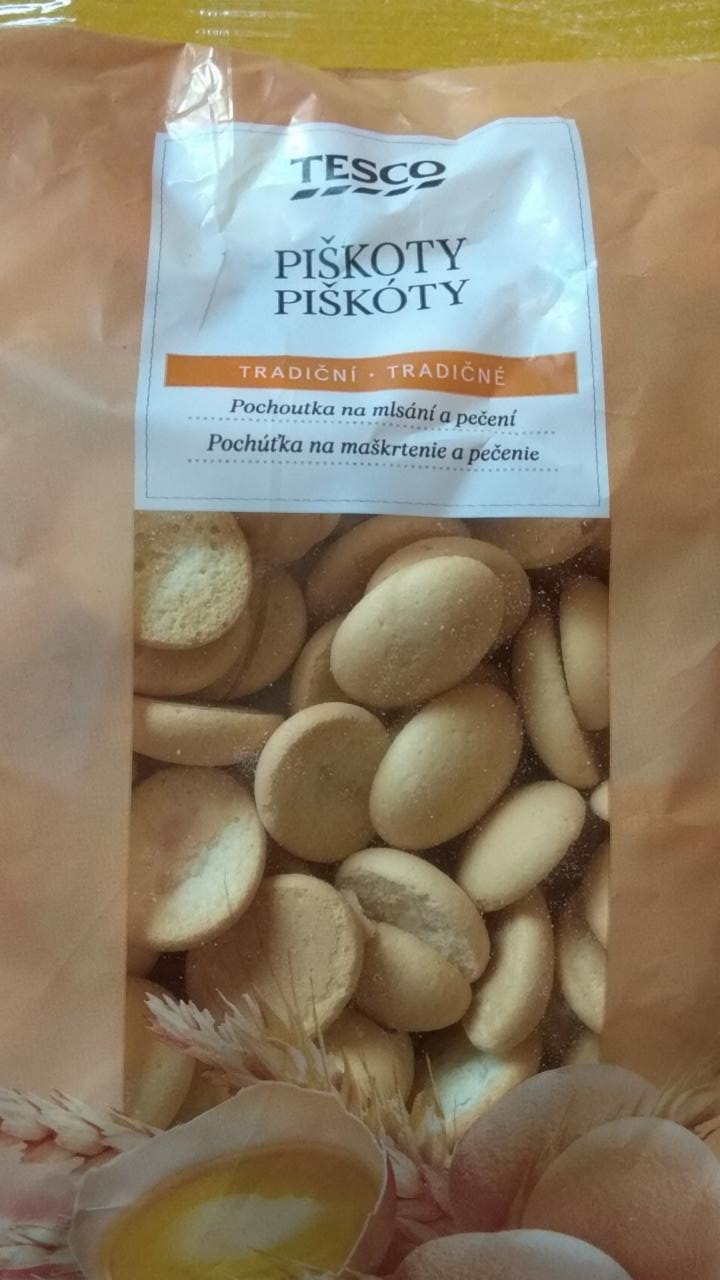 Fotografie - piškoty velké Tesco