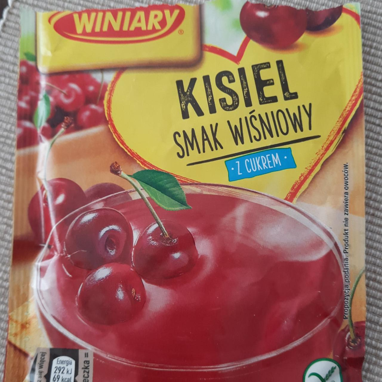 Fotografie - Kisiel smak wiśniowy z cukrem Winiary