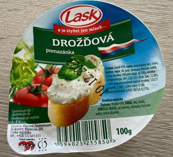 Fotografie - Drožďová pomazánka LASK