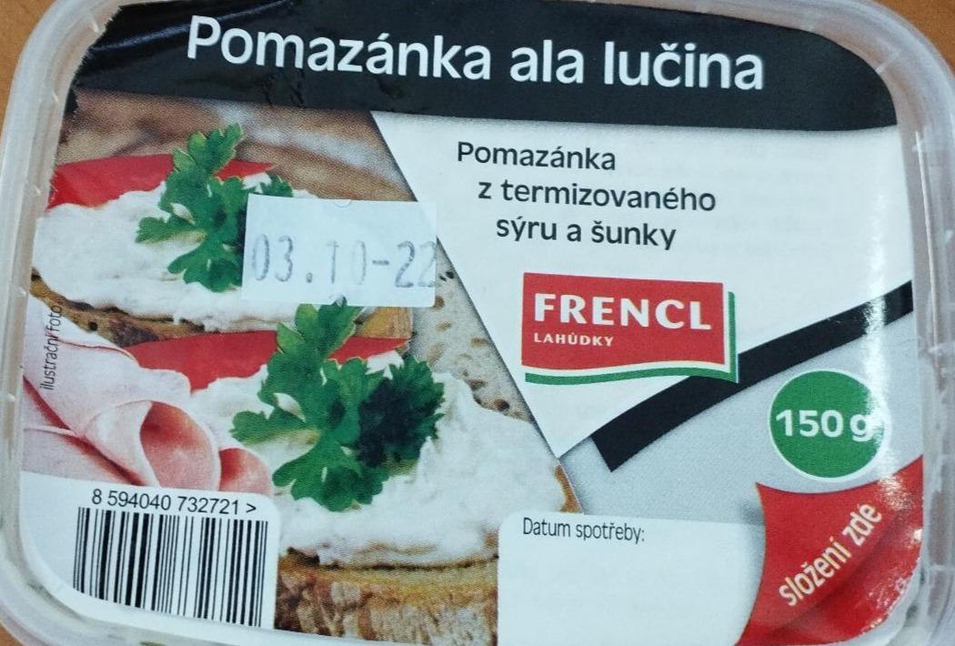 Fotografie - Pomazánka ala lučina Frencl