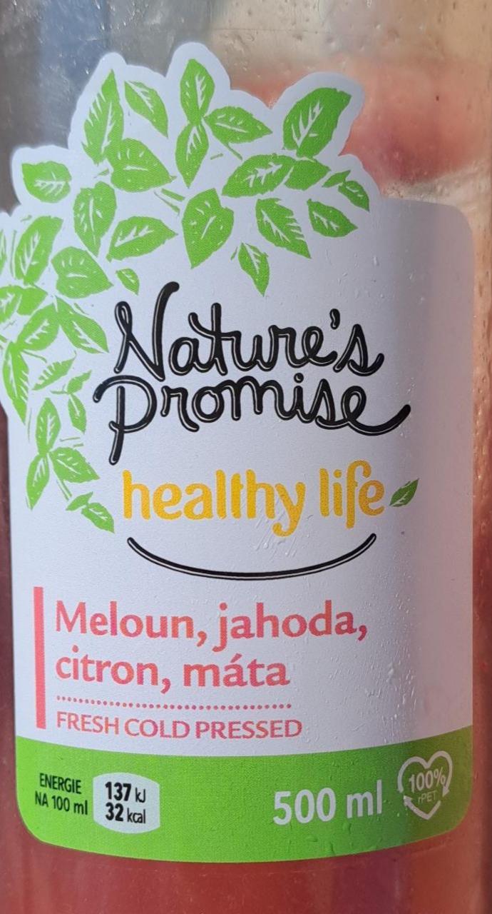 Fotografie - Meloun, jahoda, citron, máta healthy life Nature's Promise