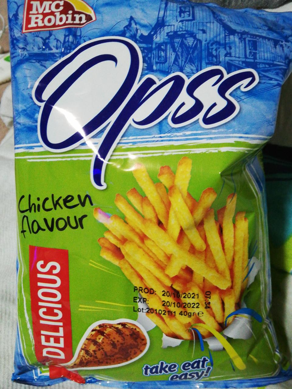 Fotografie - Opss.. Bugles Chicken flavour McRobin