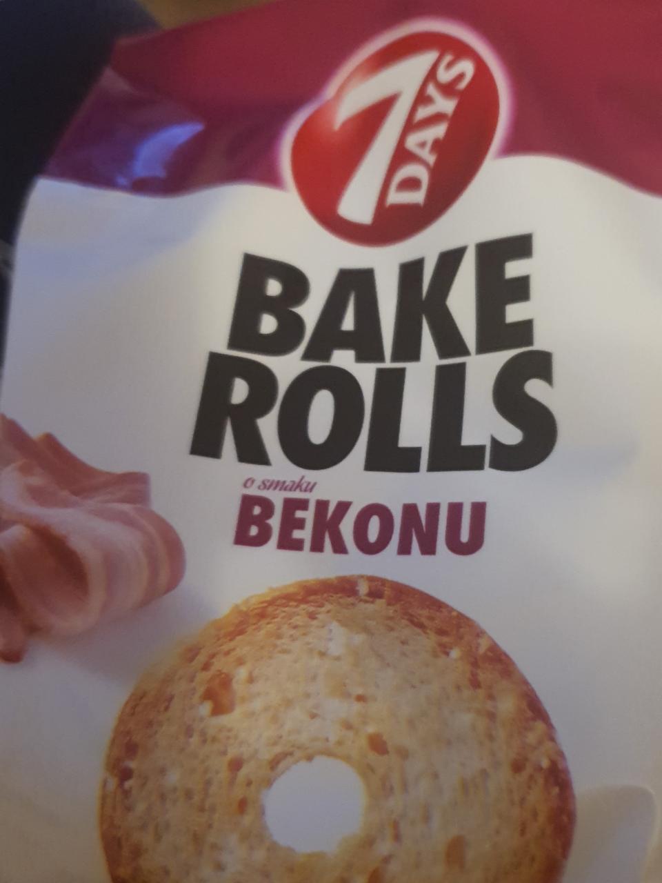 Fotografie - Bake Rolls o smaku Bekonu 7 Days