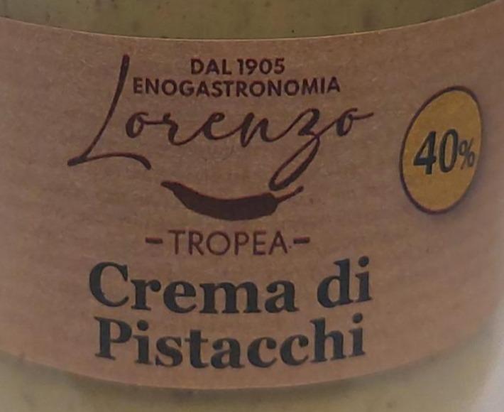 Fotografie - Crema di pistacchi Lorenzo