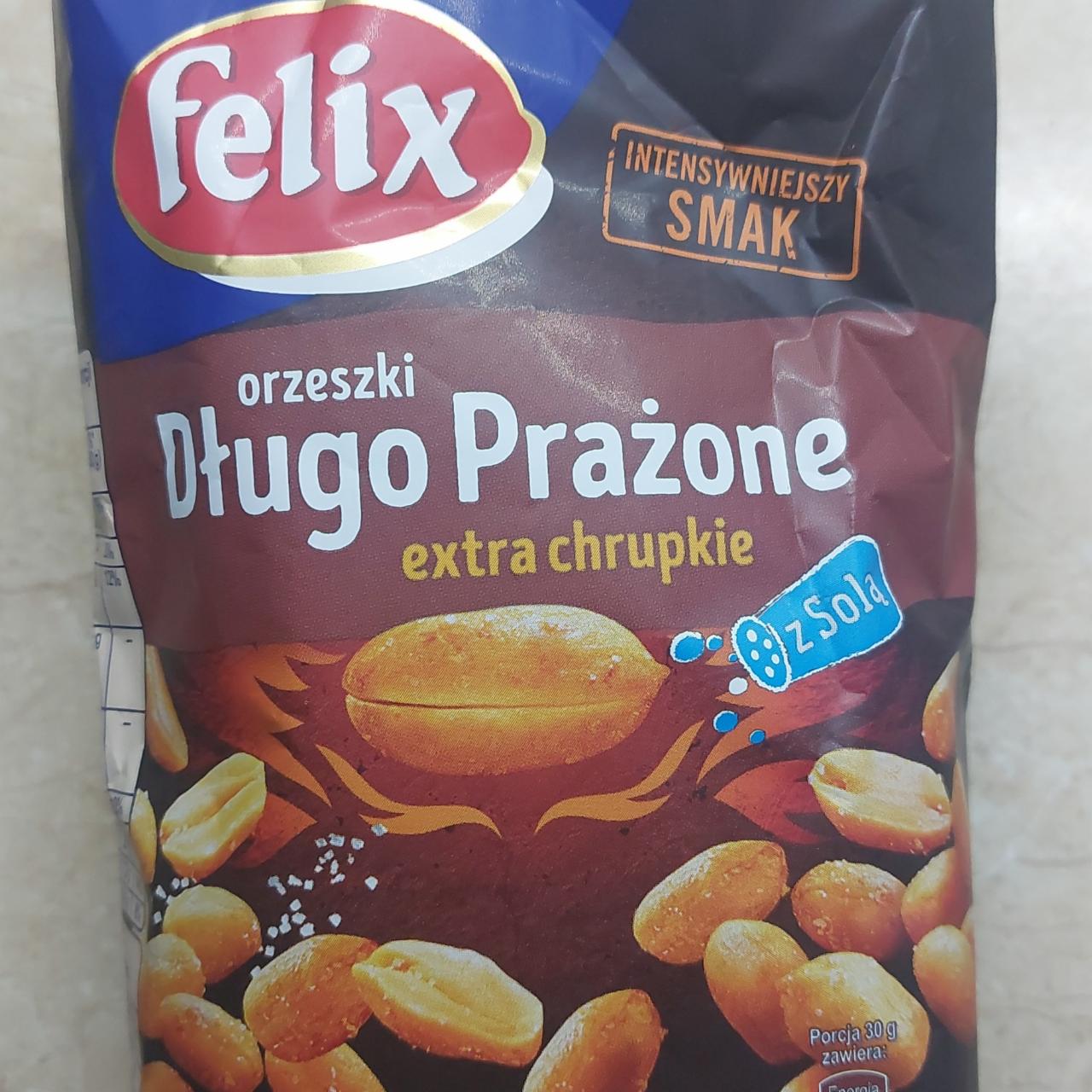 Fotografie - Orzeszki Długo Prażone extra chrupkie z solą Felix