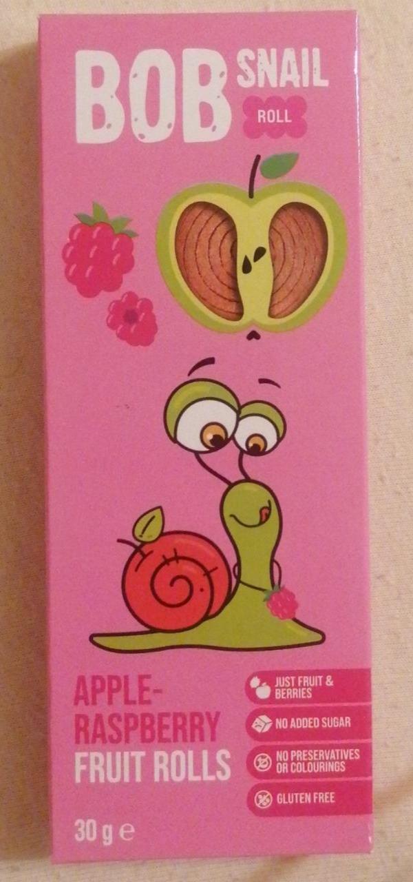 Fotografie - Apple-Raspberry Fruit Rolls Bob snail