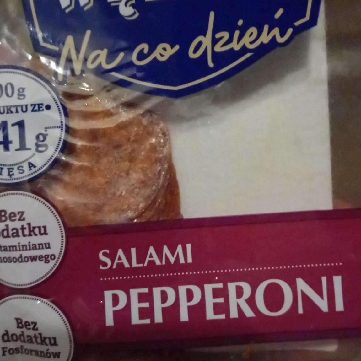 Fotografie - Salami pepperoni Kraina wędlin