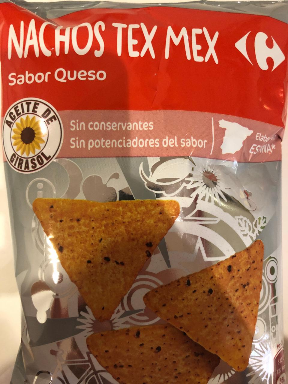 Fotografie - Nachos Tex Mex Sabor Queso Carrefour