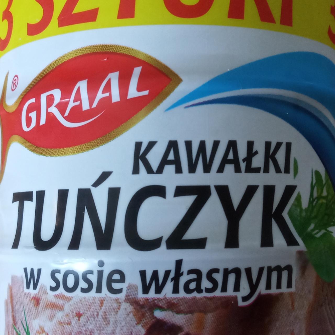 Fotografie - tuńczyk w sosie własnym GRAAL