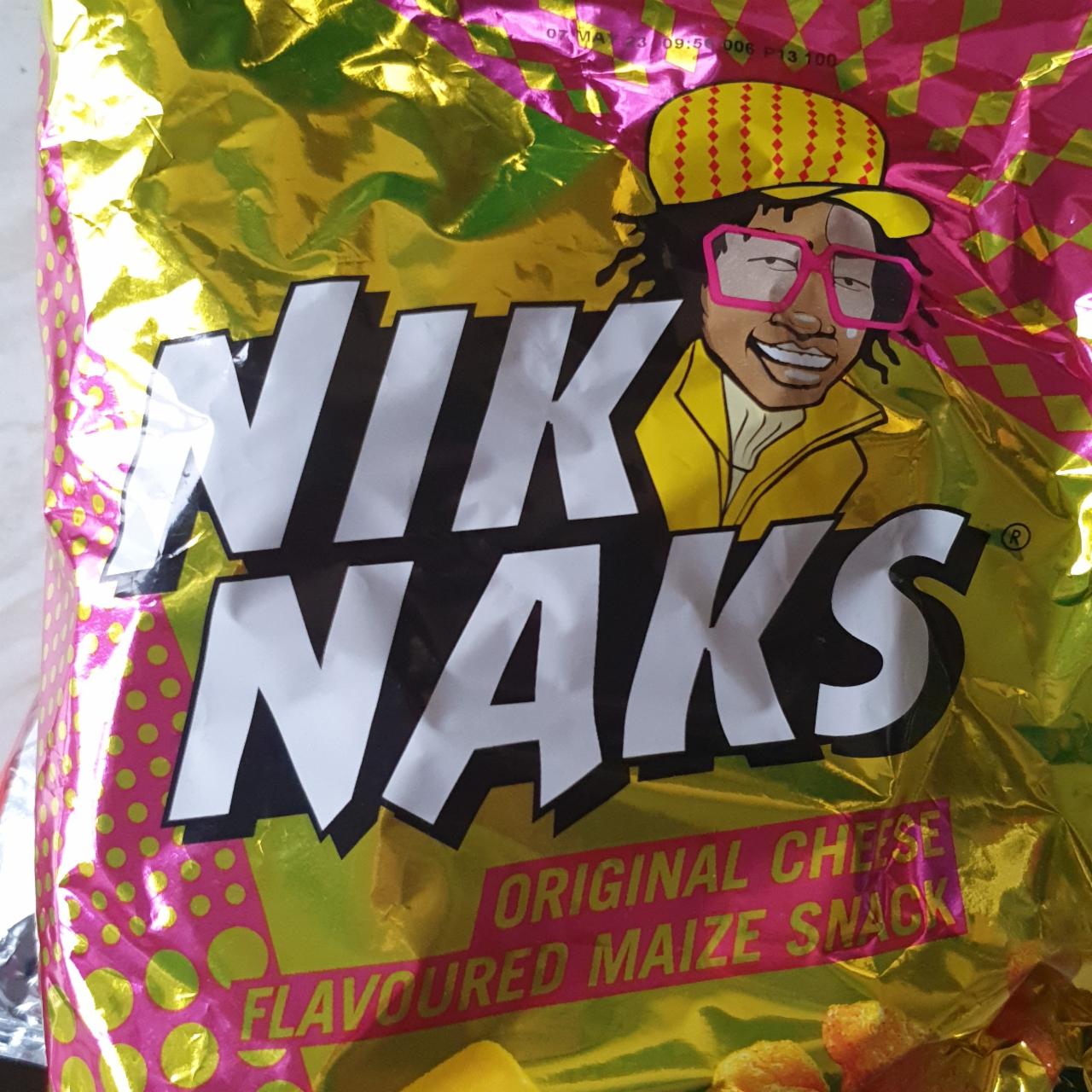 Fotografie - Nik Naks Original Cheese Flavoured Maize Snack