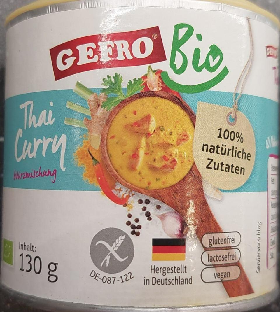 Fotografie - Thai Curry Gefro Bio