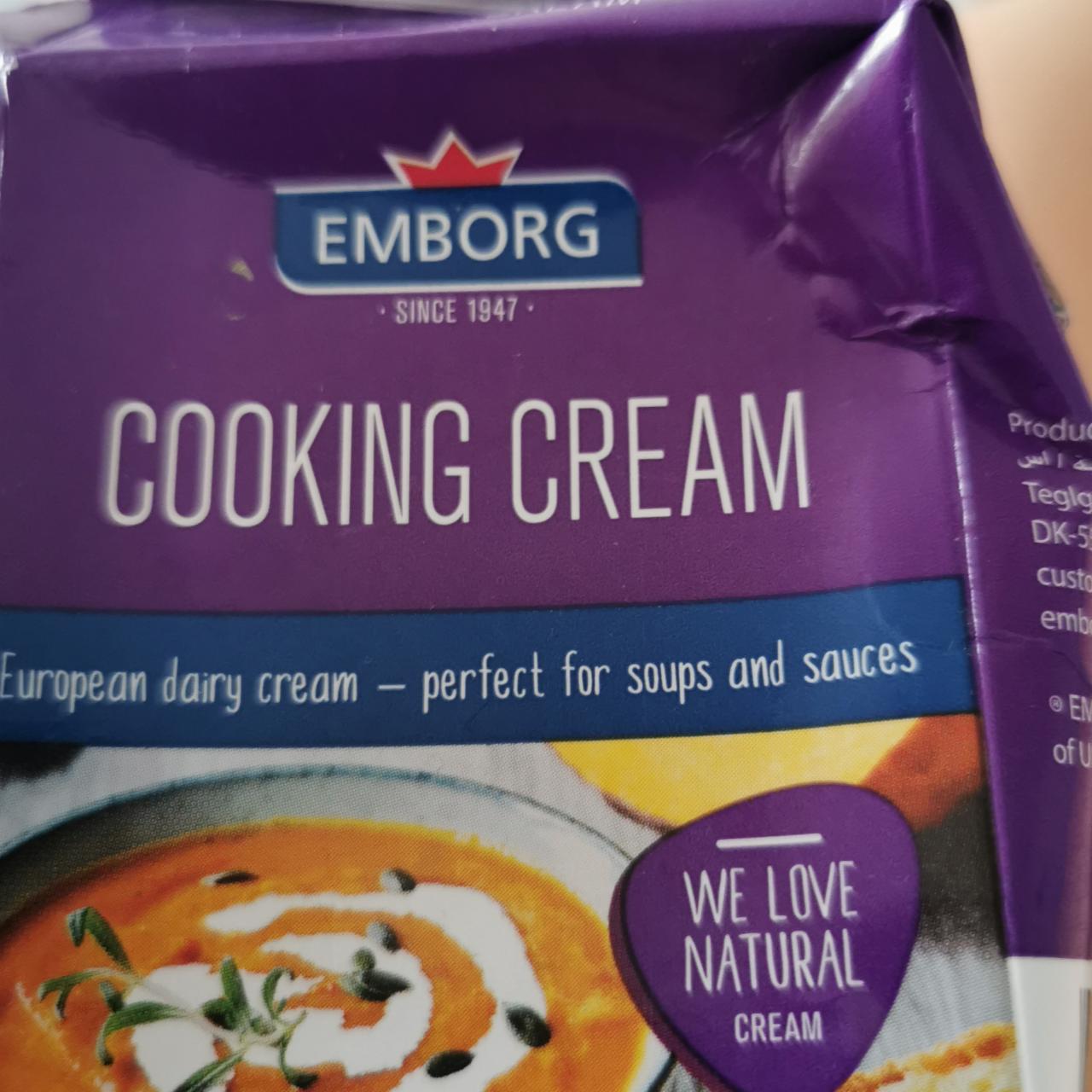 Fotografie - Cooking cream Emborg