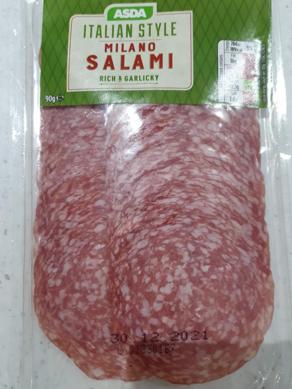 Fotografie - Italian Style Milano Salami Asda