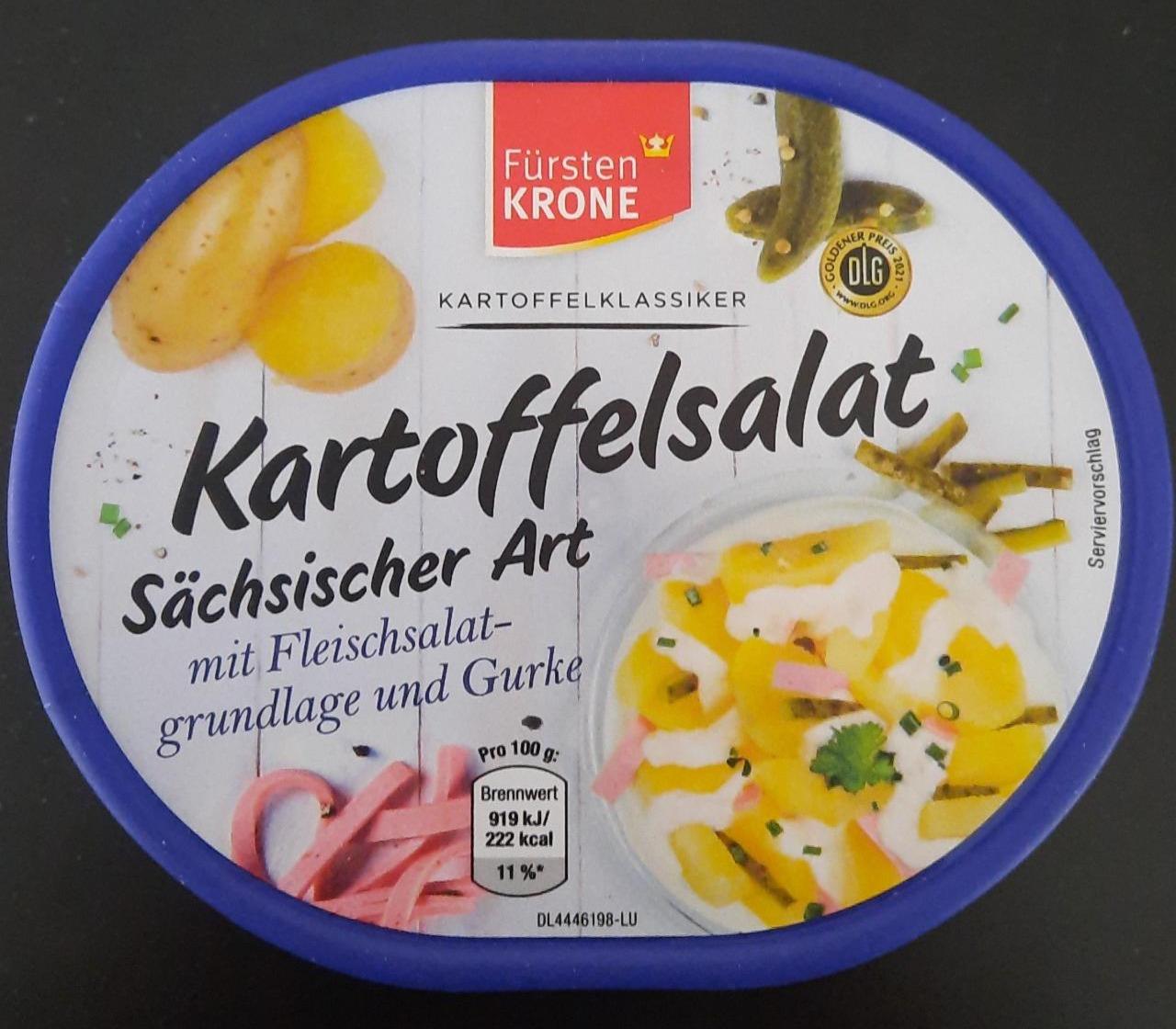 Fotografie - Kartoffelsalat Sächsischer Art mit Fleischsalat Fürsten Krone