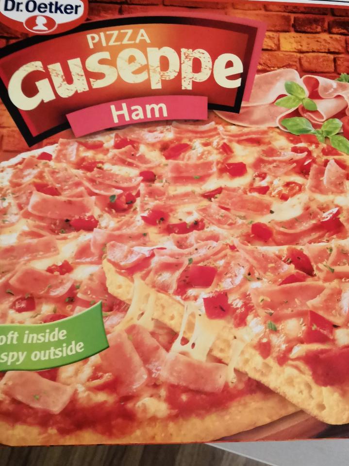 Fotografie - Pizza Giuseppe Ham Dr.Oetker