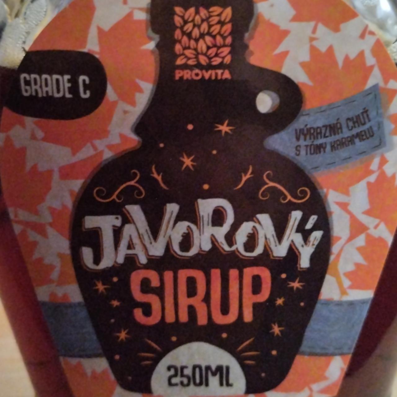 Fotografie - Javorový sirup Grade C Provita