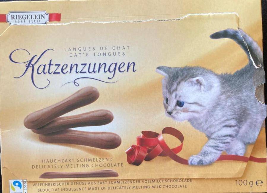 Fotografie - Katzenzungen Riegelein Confiserie