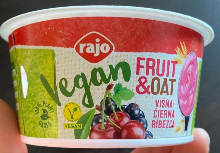 Fotografie - Vegan Fruit & Oat višňa - čierna ríbezľa Rajo