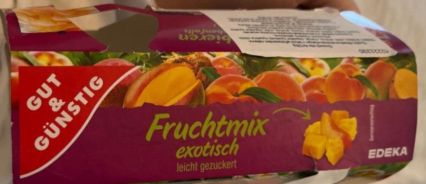 Fotografie - Fruchtmix exotisch leicht gezuckert Gut&Günstig