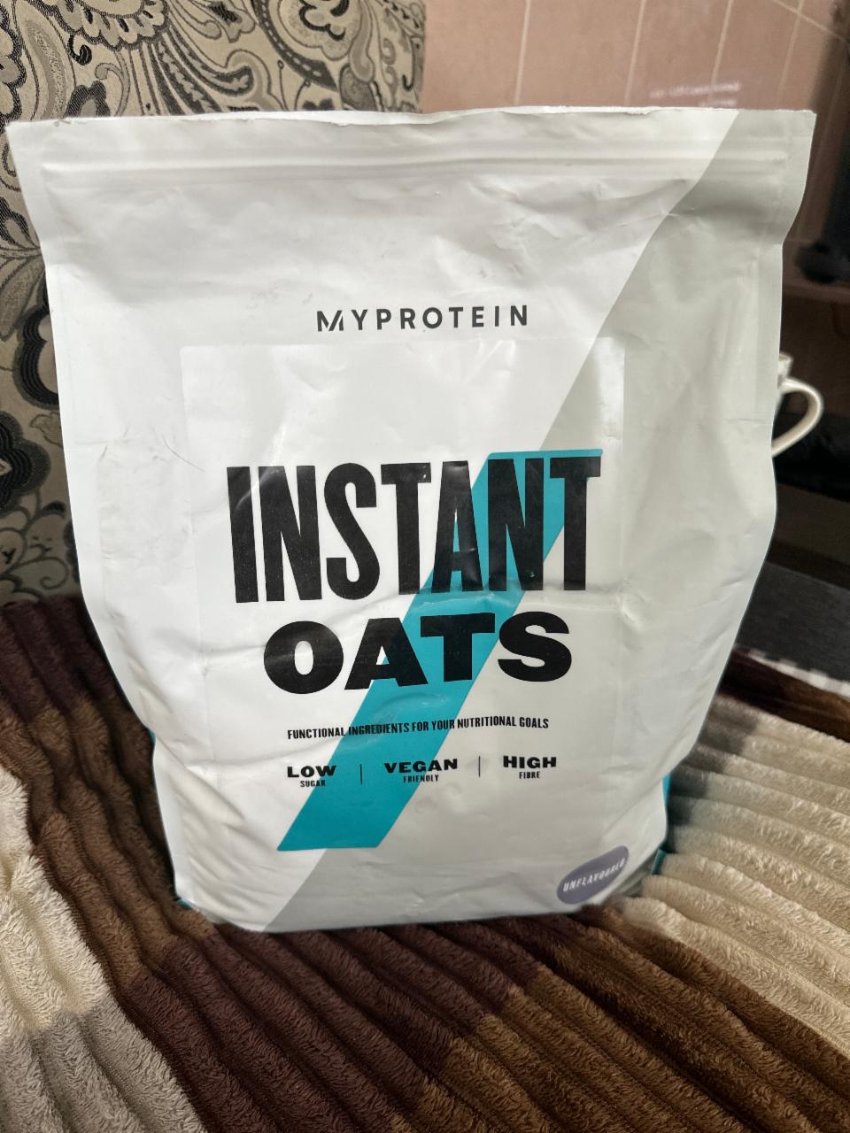 Fotografie - 100% Instant Oats unflavoured Myprotein