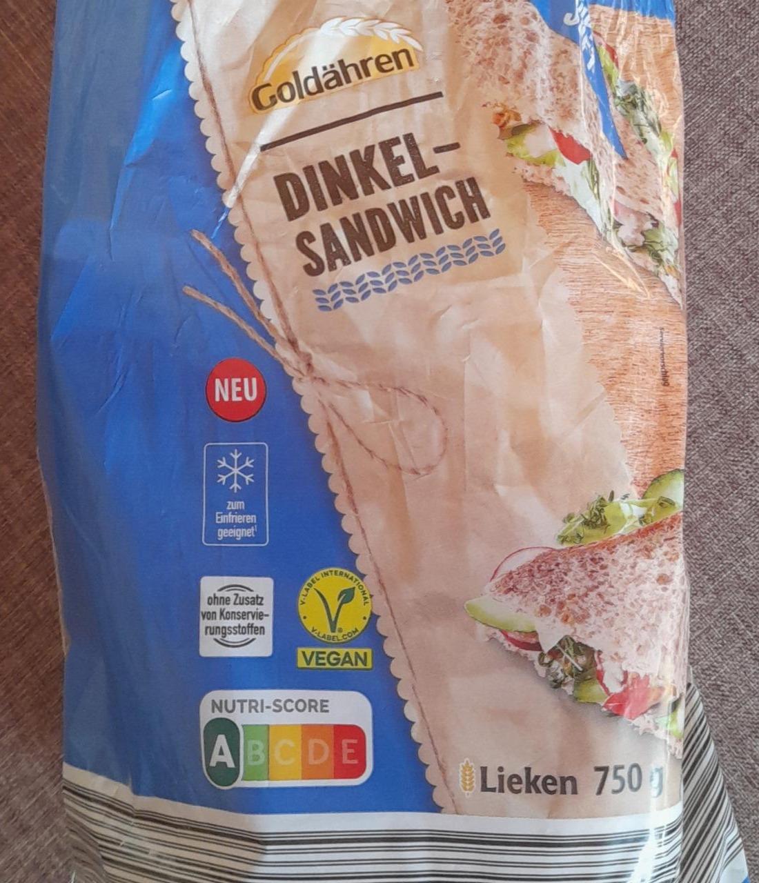 Fotografie - Dinkel Sandwich Goldähren