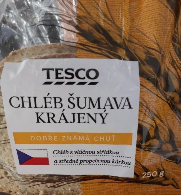 Fotografie - Chléb Šumava krájený Tesco