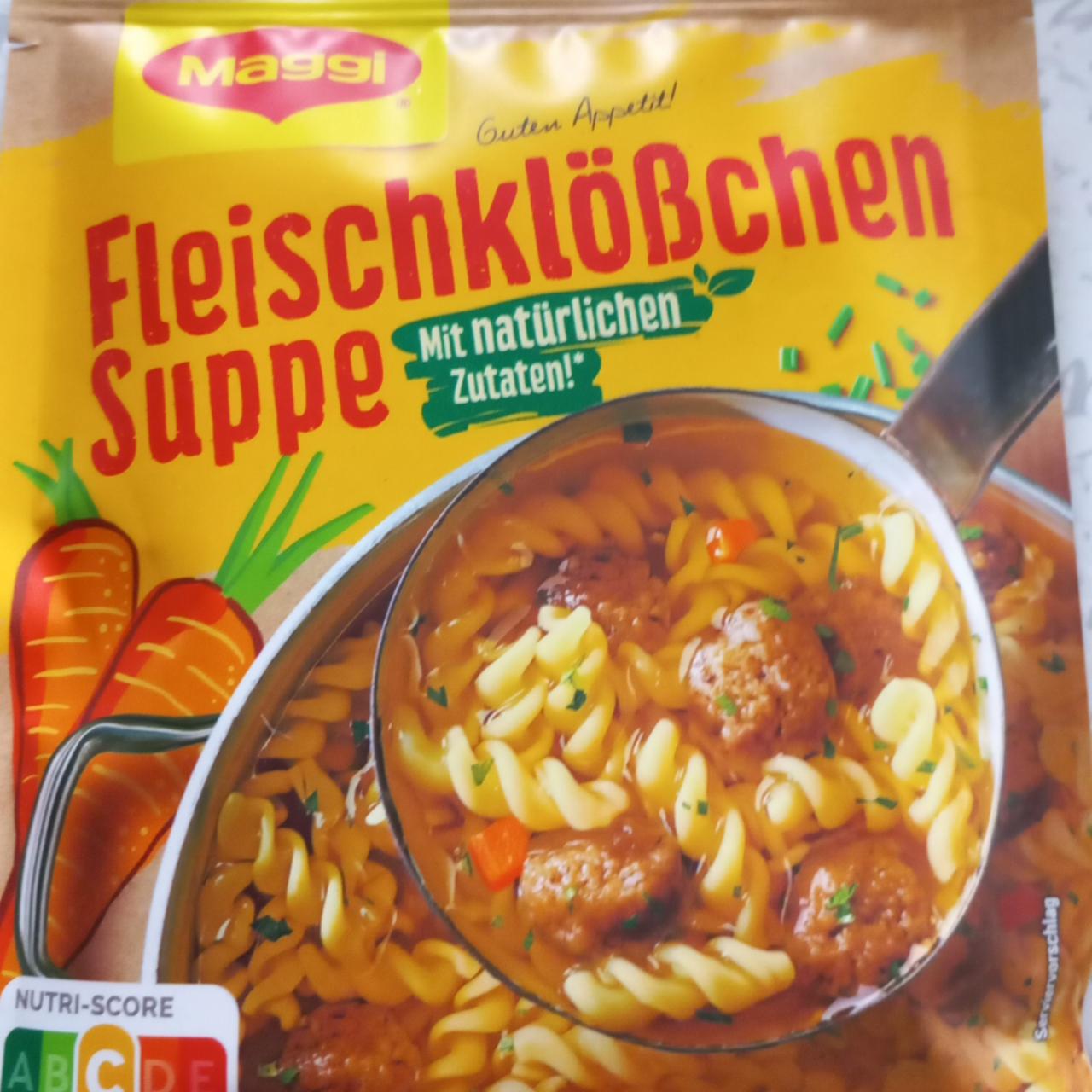 Fotografie - Fleischklößchen Suppe Maggi