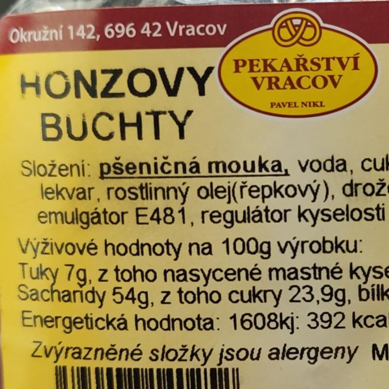 Fotografie - Honzovy buchty Pekařství Vracov