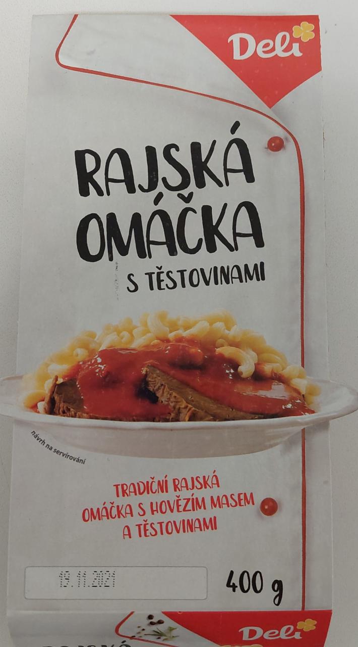 Fotografie - Rajská omáčka s těstovinami Deli