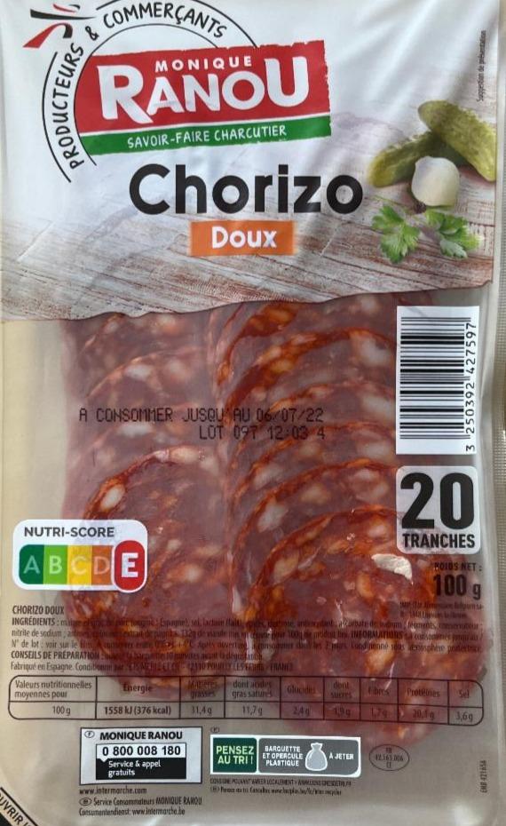 Fotografie - Chorizo doux Monique Ranou