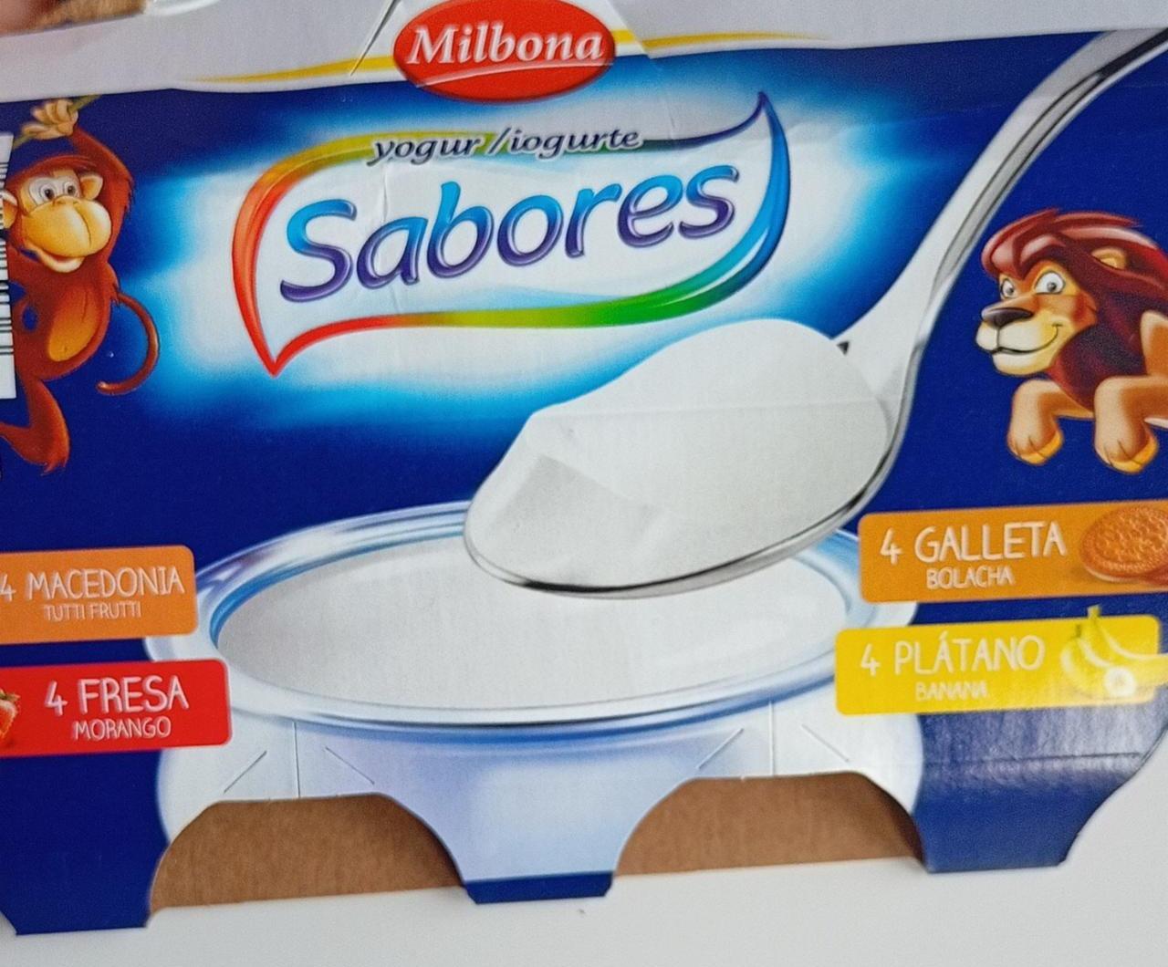 Fotografie - yogur Sabores Milbona