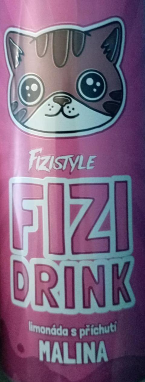 Fotografie - Fizi drink limonáda s příchutí malina Fizistyle