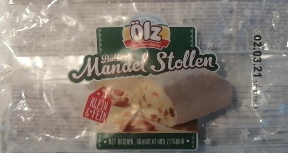 Fotografie - Butter Mandel Stollen Ölz