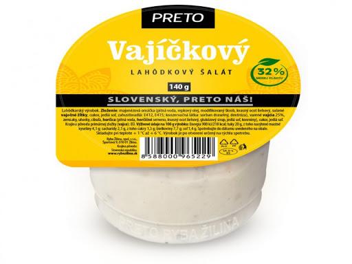 Fotografie - Vajíčkový lahôdkový šalát Preto