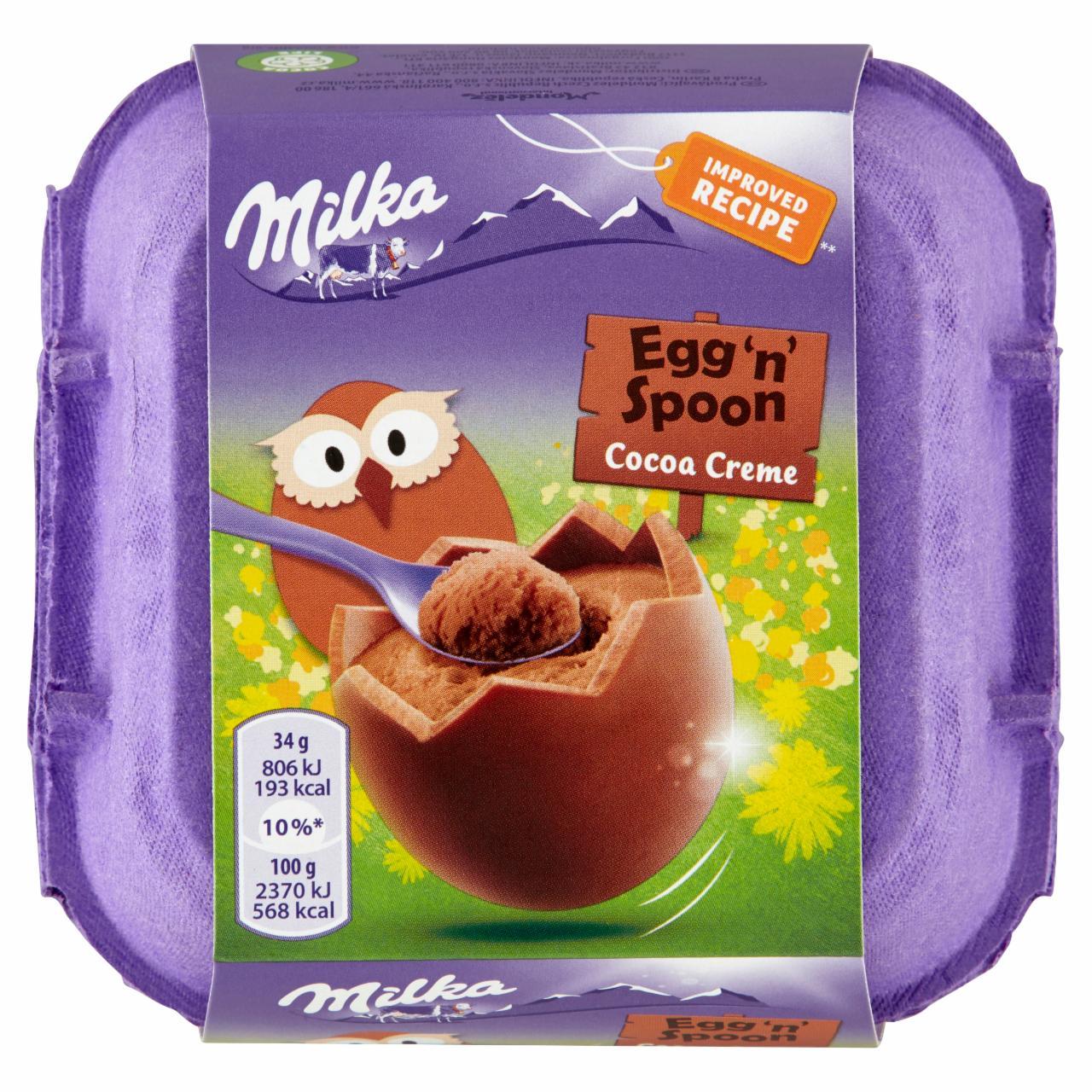 Fotografie - Egg 'n' Spoon Milk Creme Milka