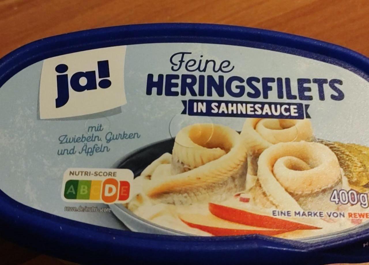 Fotografie - Feine heringsfilets in sahnesauce Ja!