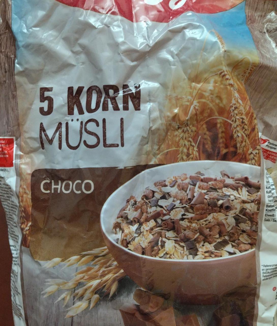 Fotografie - 5 Korn Müsli Choco Kellog’s