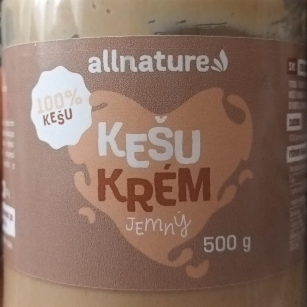 Fotografie - Kešu krém jemný Allnature