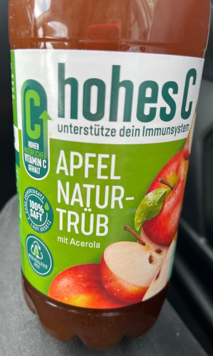 Fotografie - Apfel Natür-Trüb mit Acerola Hohes C