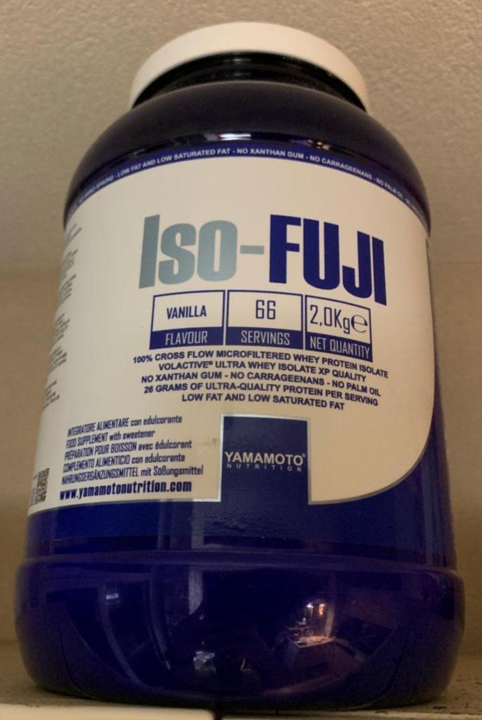 Fotografie - Iso- Fuji vanilla Yamamoto Nutrition