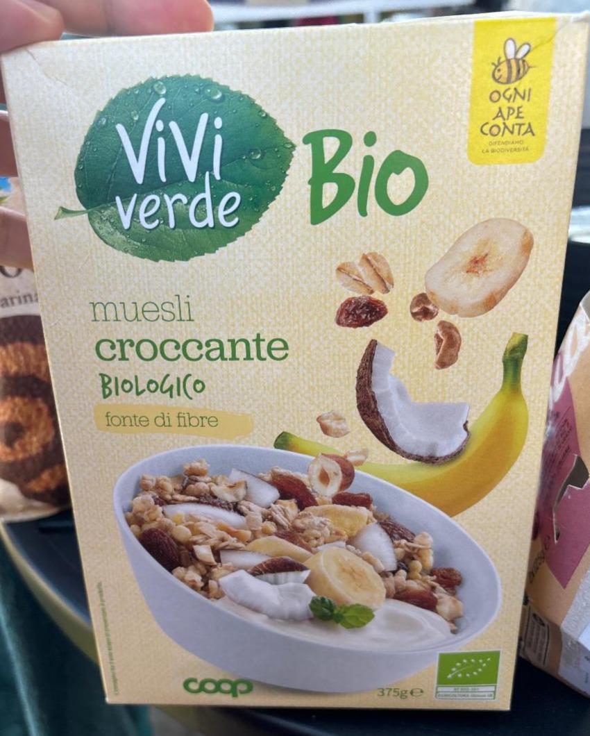 Fotografie - Muesli croccante biologico Vivi verde