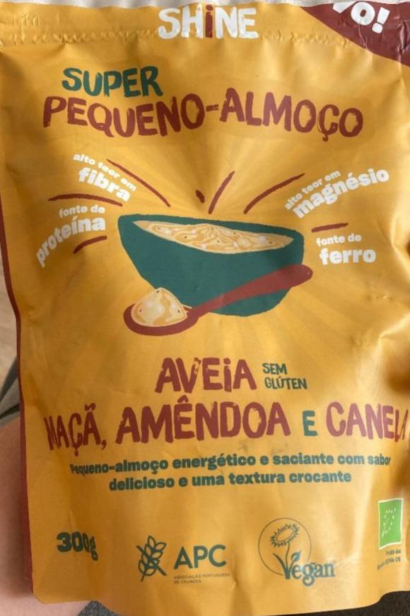 Fotografie - Bio Super Pequeno-Almoço Aveia, Maçã, Amêndoa e Canela