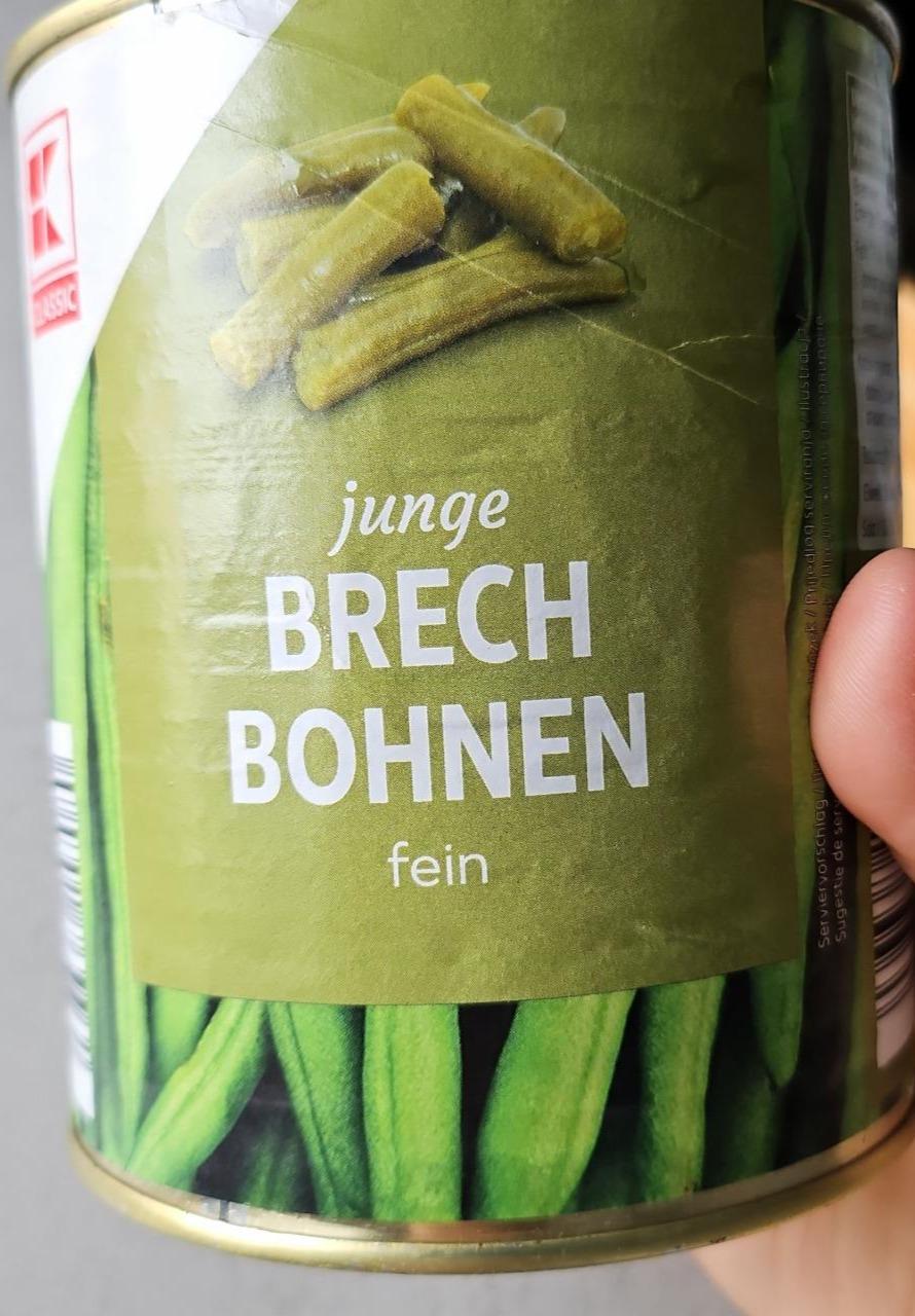 Fotografie - Junge Brech Bohnen fein K-Classic