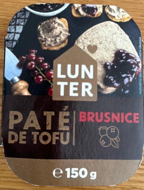 Fotografie - Pate de tofu brusinka Lunter