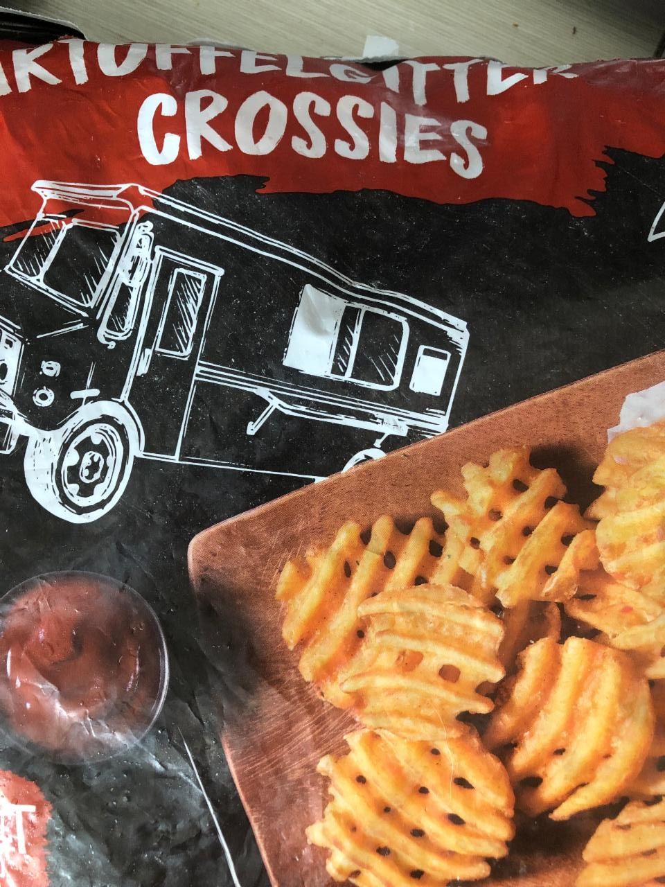 Fotografie - Kartoffelgitter crossies Lidl