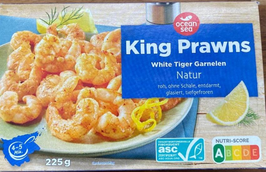 Fotografie - King Prawns White Tiger Granelen Natur Ocean Sea