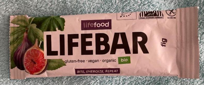 Fotografie - Bio LifeBar Fig Lifefood